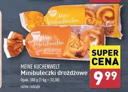 ALDI Mini bułeczki drożdżowe czekoladowe Meine Kuchenwelt oferta