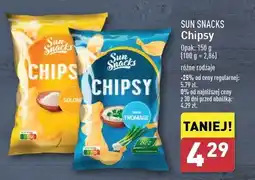 ALDI Chipsy solone Sun Snacks oferta