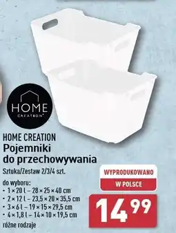 ALDI Pojemnik do przechowywania 12l Home Creation oferta
