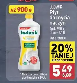 ALDI Płyn do naczyń cytrynowy Ludwik oferta