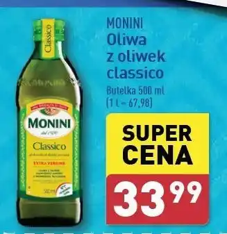ALDI Oliwa z oliwek extra vergine Monini Classico oferta