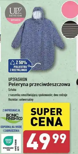 ALDI Peleryna przeciwdeszczowa Up2Fashion oferta