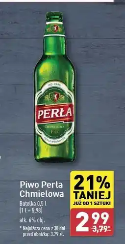 ALDI Piwo Perła Chmielowa oferta
