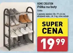 ALDI Półka na buty 64 x 59 29 cm Home Creation oferta