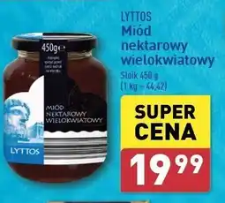 ALDI Miód z krety Lyttos oferta
