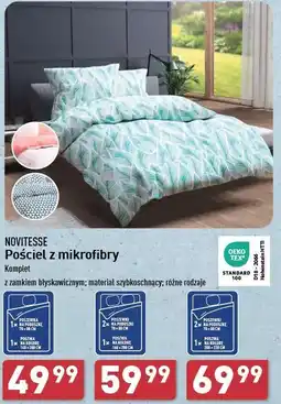 ALDI Komplet poscieli z mikrofibry 160 x 200 cm + 2 70 80 Novitesse oferta