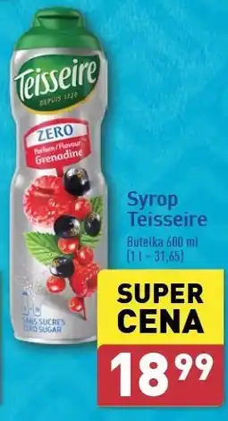 ALDI Syrop o smaku granatu Teisseire oferta