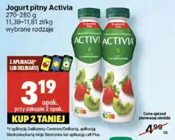 Delikatesy Centrum Jogurt pitny Activia oferta