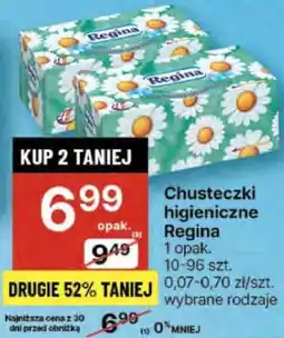 Delikatesy Centrum Chusteczki higieniczne Regina oferta
