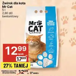 Delikatesy Centrum Żwirek dla kota Mr Cat oferta