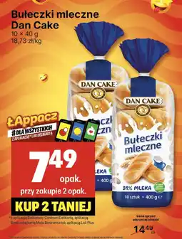 Delikatesy Centrum Bułeczki mleczne Dan Cake oferta