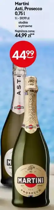 Żabka Martini Asti, Prosecco oferta