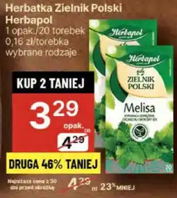 Delikatesy Centrum Herbatka Zielnik Polski Herbapol oferta