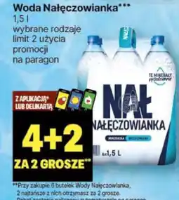 Delikatesy Centrum Woda Nałęczowianka oferta