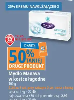 E.Leclerc Mydło łagodne Wiodąca Marka Manava oferta
