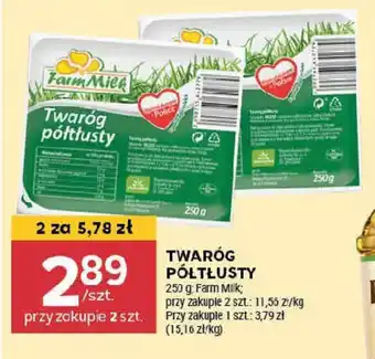 Stokrotka Twaróg półtłusty Farm Milk oferta