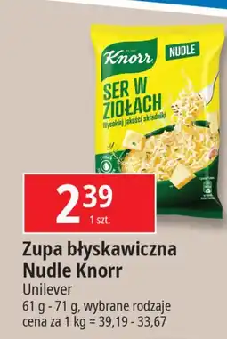 E.Leclerc Ser w ziołach Knorr Nudle oferta