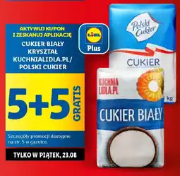 Lidl Cukier biały kryształ / Polski Cukier oferta