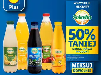 Lidl Wszystkie nektary Solevita oferta