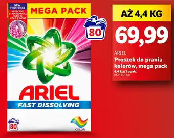 Lidl ARIEL Proszek do prania kolorów, mega pack oferta