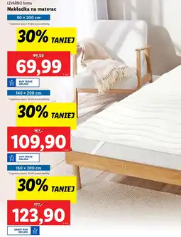 Lidl LIVARNO home Nakładka na materac oferta