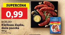 Lidl MORLINY Kiełbasa śląska, duża paczka oferta