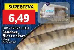 Lidl Sandacz filet Rybny targ lidla oferta