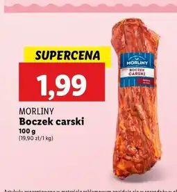 Lidl Boczek carski Morliny oferta