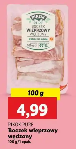 Lidl Boczek wieprzowy wędzony Pikok oferta