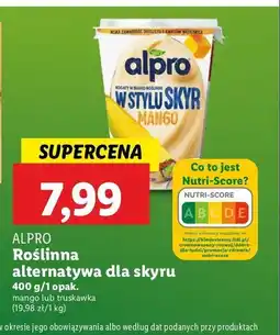 Jogurt sojowy mango Alpro