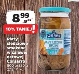 Netto Płaty śledziowe smażone w zalewie octowej Corsarro oferta