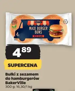 Netto Bułka hamburger z sezamem maxi Bakerville oferta
