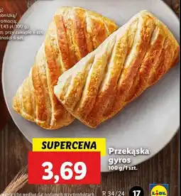 Lidl Przekąska gyros oferta