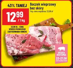 Polomarket Boczek wieprzowy surowy bez skóry oferta