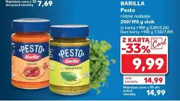 Kaufland Pesto rosso Barilla oferta