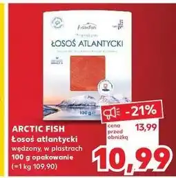 Kaufland Łosoś atlantycki wędzony na zimno Arctic Fish oferta
