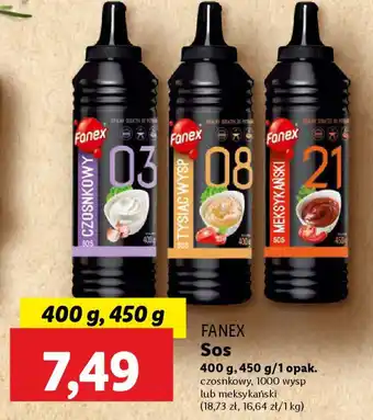 Lidl FANEX Sos oferta