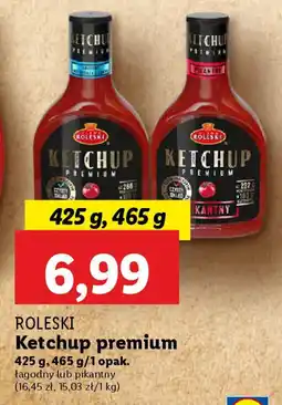 Lidl ROLESKI Ketchup premium oferta