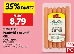 Lidl PIKOK PURE Parówki z szynki XXL oferta