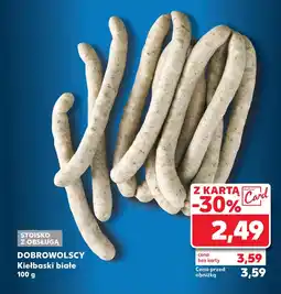 Kaufland Kiełbaski Dobrowolscy oferta