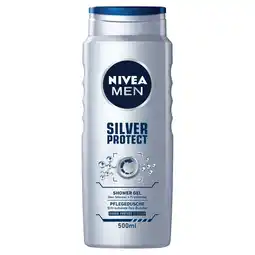 Topaz NIVEA MEN Silver Protect Żel pod prysznic 500 ml oferta