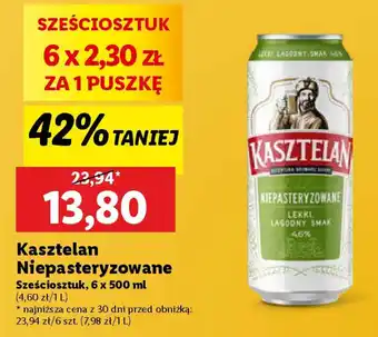 Lidl Kasztelan Niepasteryzowane oferta