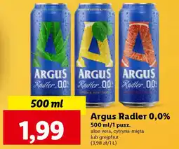 Lidl Argus Radler 0,0% oferta