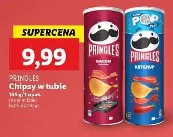 Lidl PRINGLES Chipsy w tubie oferta