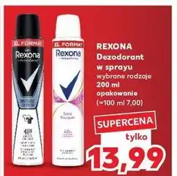 Kaufland Dezodorant invisible black & white Rexona Men Invisible oferta