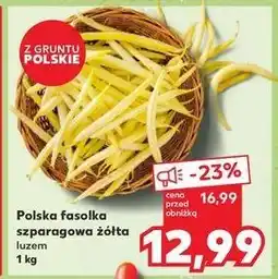 Kaufland Fasolka szparagowa żółta oferta