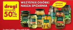Biedronka Ogórki kiszone Nasza Spiżarnia oferta