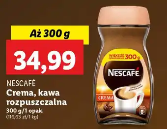 Lidl NESCAFÉ Crema kawa rozpuszczalna oferta