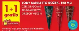 Biedronka Lody orzech włoski Marletto oferta