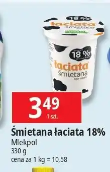 E.Leclerc Śmietana 18% Łaciata oferta